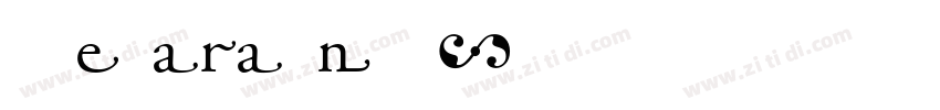 Adobe Garamond W01字体转换